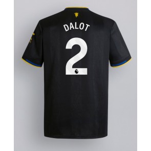 Manchester United Diogo Dalot #2 Tredjetrøje 2025-26 Kortærmet